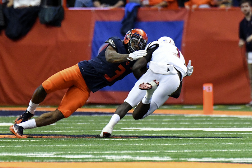 Syracuse’s cornerbacks utilize their different sizes to an advantage