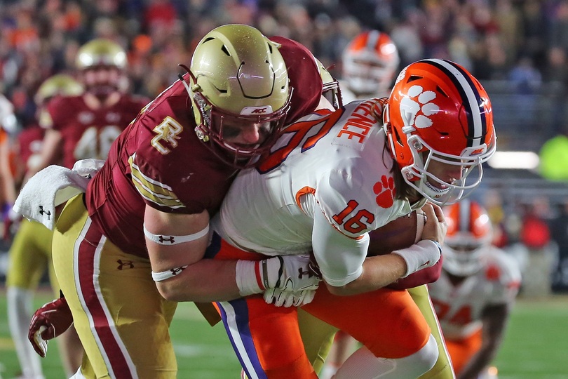 Edge rushers Allen, Ray create dominant pass rush duo for Boston College