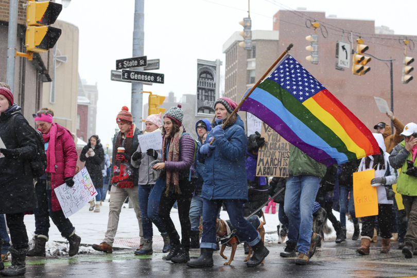 Video: The voices of the 2019 Women’s March Syracuse