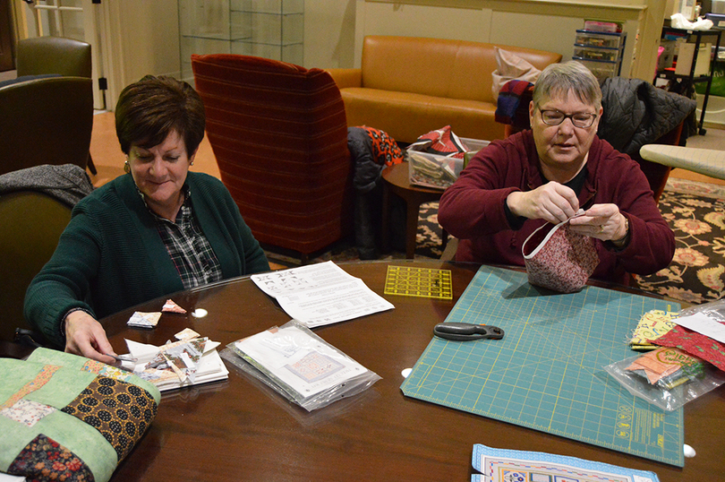 Quilters, knitters gather at Hendricks Chapel to give back to Syracuse community