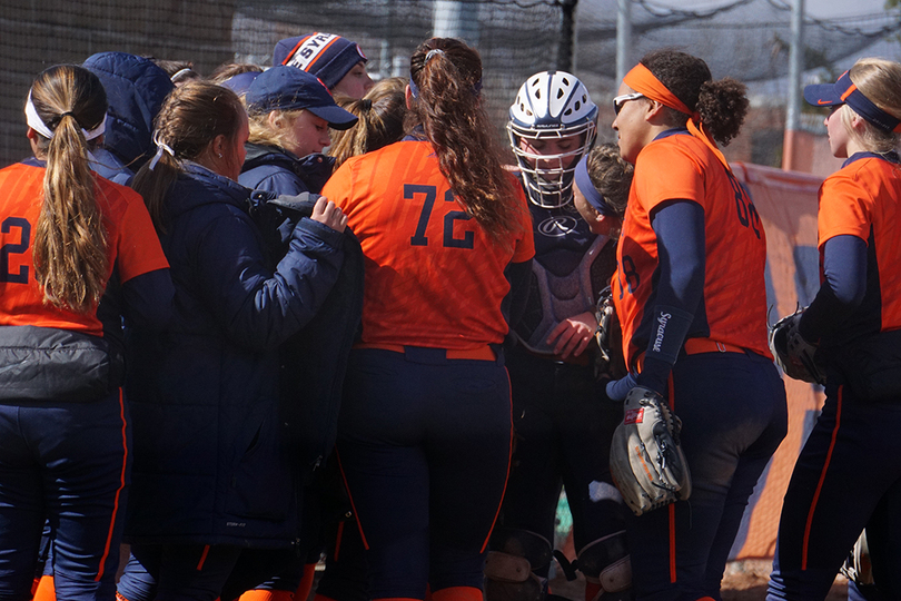 Sophie Dandola transferred from Hofstra and became Syracuse’s top pitcher