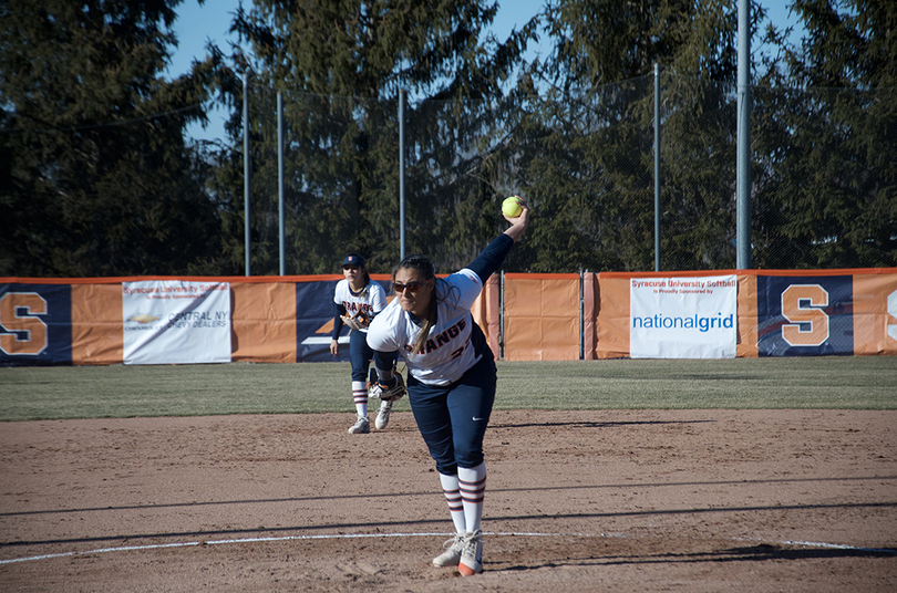 Alexa Romero reaches 500 career strikeouts, leads Syracuse in home-opening sweep