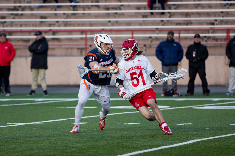 Nick Mellen’s skills on defense will help against Cornell’s top attackman