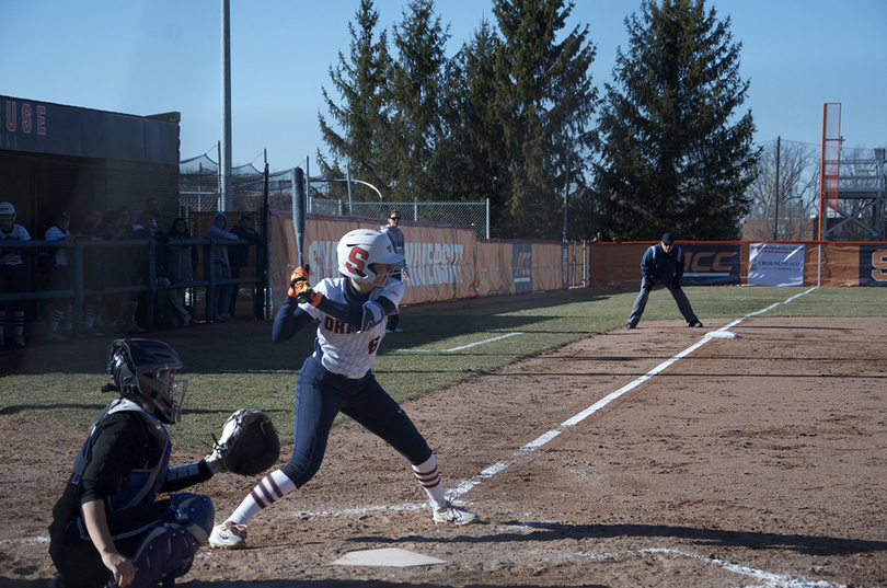 Entering her senior year, Alicia Hansen improved her base-running