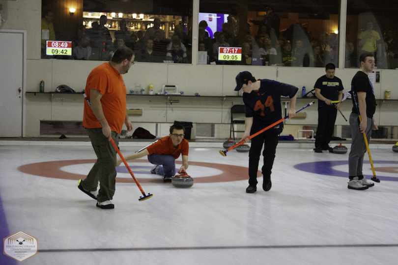 SU curling club competes at National College Curling Championship