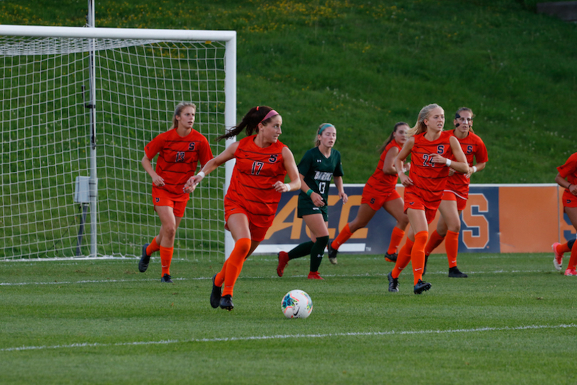 Two defenders score goals in Syracuse&#8217;s 3-0 win over Siena