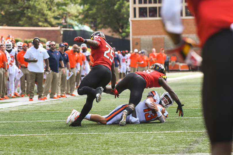 Maryland hands No. 21 Syracuse 1st loss of season in 63-20 thrashing