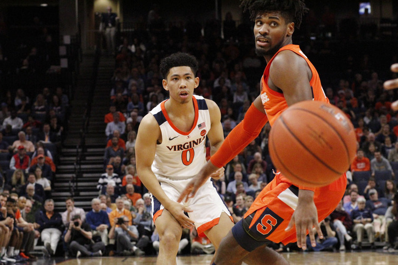 Interior game does &#8216;enough,&#8217; lifts Syracuse to 63-55 OT win against No. 18 Virginia