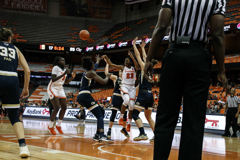 Georgia Tech defense bottles up Syracuse in 82-64 rout