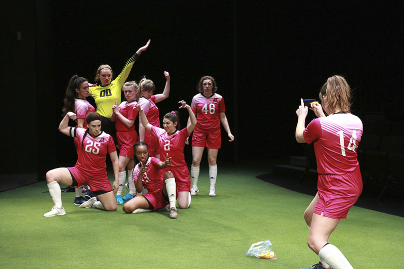 ‘The Wolves’ at Syracuse Stage portrays realistic struggles of teenage girls