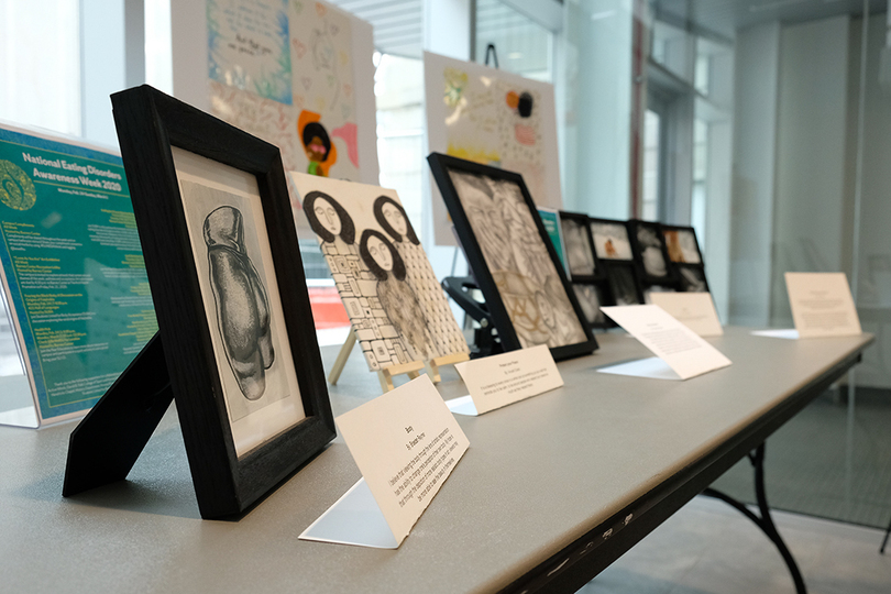 Art exhibit promotes wellness, body acceptance