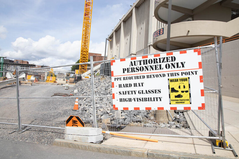 Carrier Dome construction not affected by closure of nonessential businesses