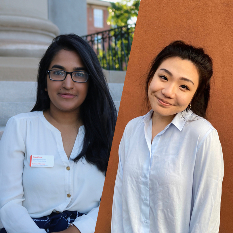 Sadia Ahmed, Yanan Wang hope to make SU inclusive of marginalized groups