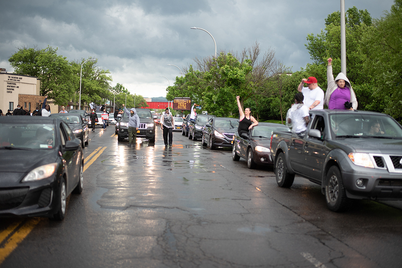 Gallery: 1st day of Black Lives Matter protest in Syracuse