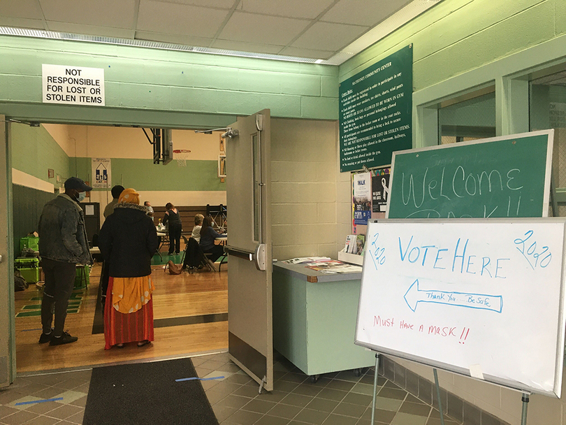 Onondaga County residents participate in 2nd day of early voting