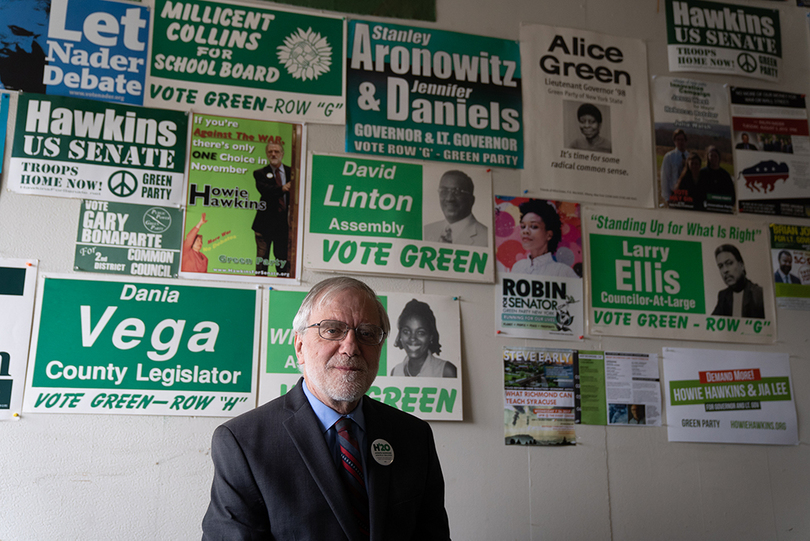 Syracuse resident Howie Hawkins is running for president. Winning isn&#8217;t the goal.