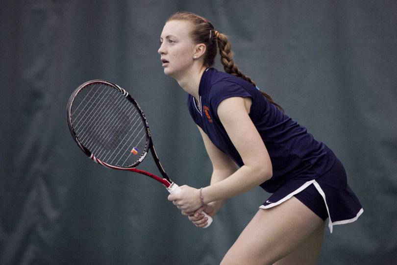 Former SU tennis player Maddie Kobelt returns as assistant coach