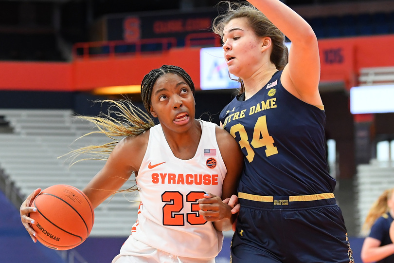 Another hot 4th quarter leads Syracuse comeback win over Notre Dame, 81-69