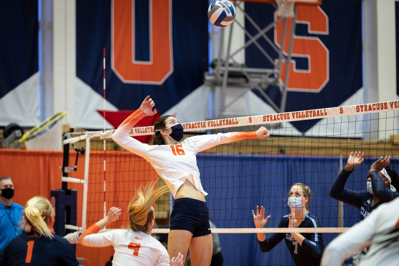 Abby Casiano ties career-high in blocks as Orange fall to UNC