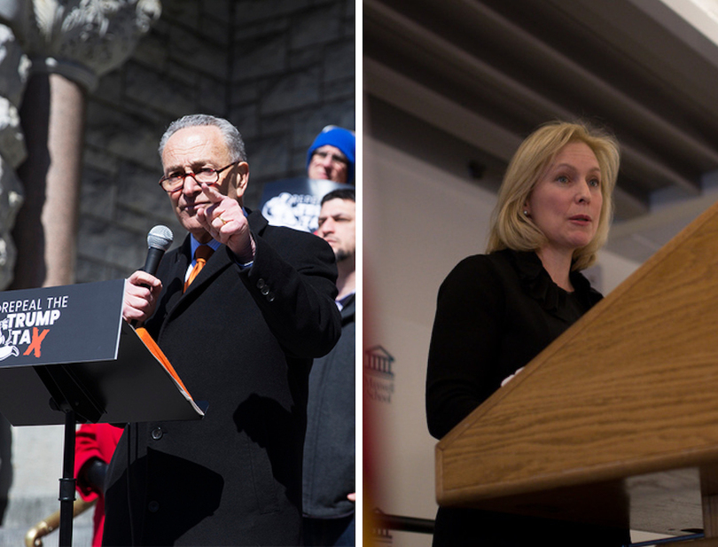 Schumer, Gillibrand join calls for Gov. Cuomo’s resignation