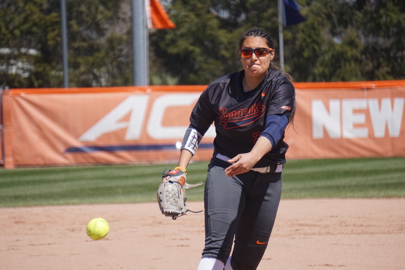 Romero throws complete game as Syracuse defeats Pittsburgh 7-1