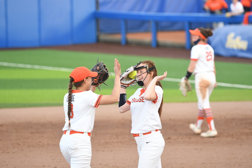 How freshmen pitchers Hendrix and Gustave earned spots in SU’s rotation