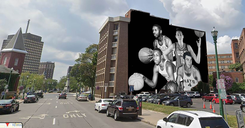 New downtown mural will feature 4 of Syracuse’s best basketball players