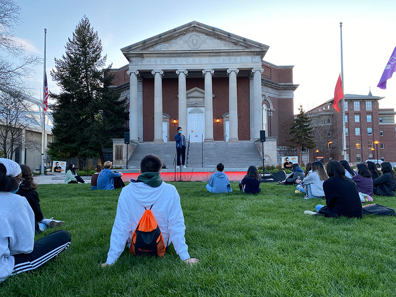 SU organizations host vigil in response to anti-Asian hate