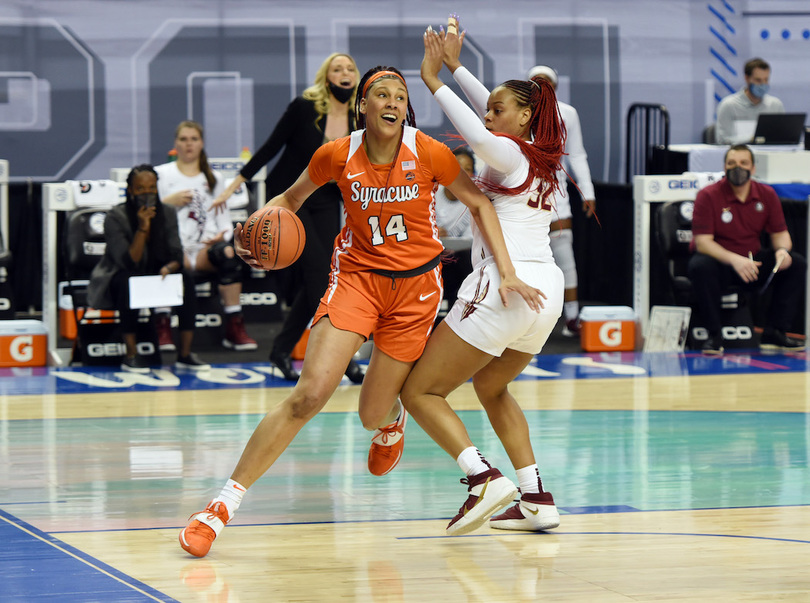 Syracuse freshman Kamilla Cardoso enters the transfer portal