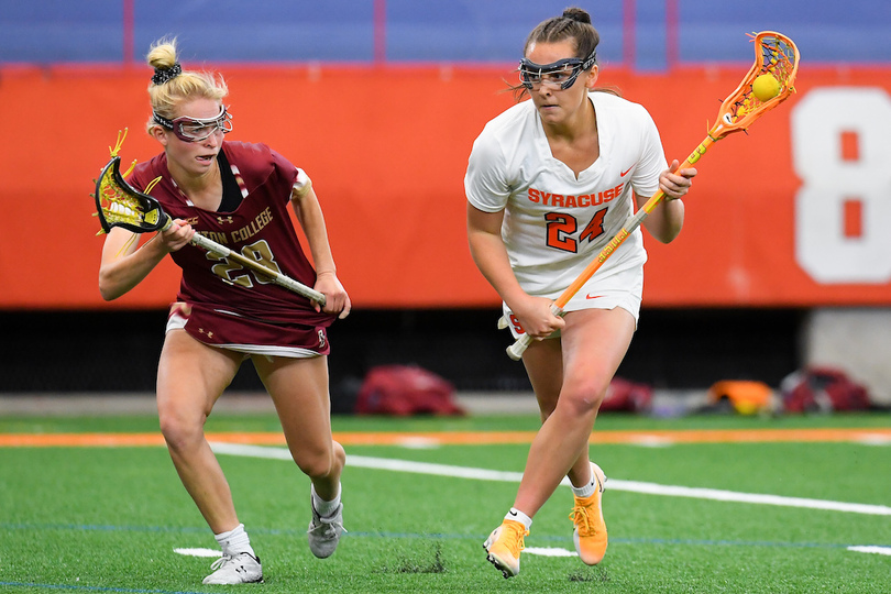 In 1st start at attack, sophomore Emma Tyrrell leads Syracuse with 6 goals