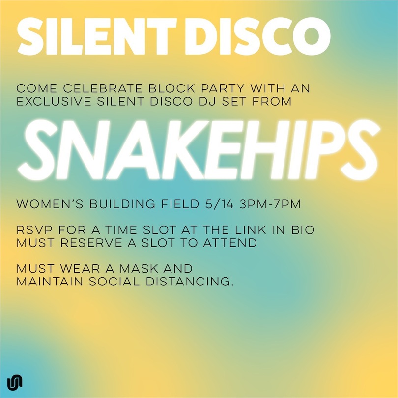 UU will host silent disco with exclusive Snakehips DJ set