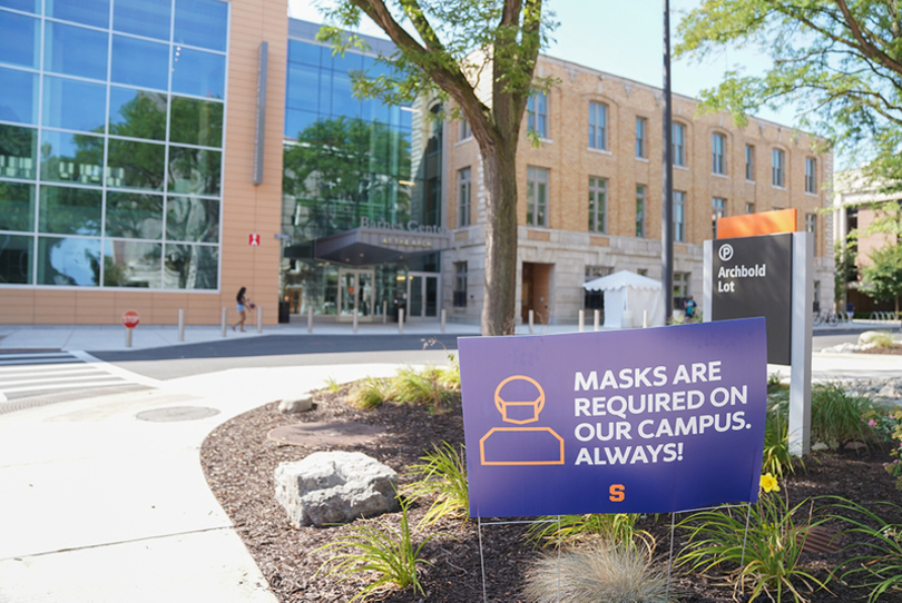 SU will allow vaccinated people to stop wearing masks indoors, outdoors