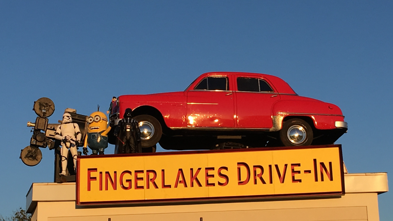 Finger Lakes Drive-in offers traditional movie experience on 106-foot screen