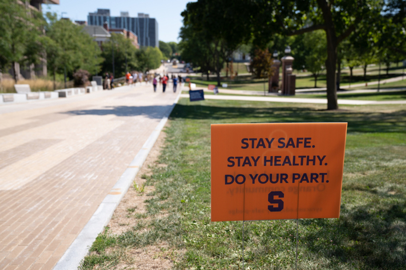 SU switches to ‘RED’ level of mask-wearing, requires masks indoors