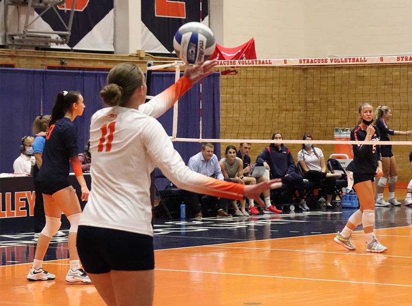 Shemanova’s serves prove difficult for Albany’s defense in 3-0 win