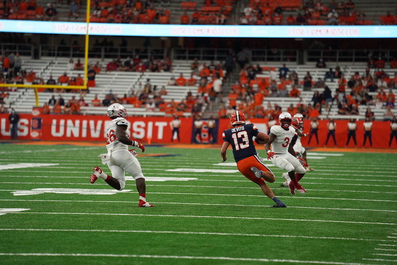 DeVito, Shrader fail to spark offense in Syracuse&#8217;s 17-7 loss to Rutgers