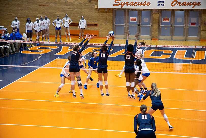 Syracuse falls in 4 sets against Army