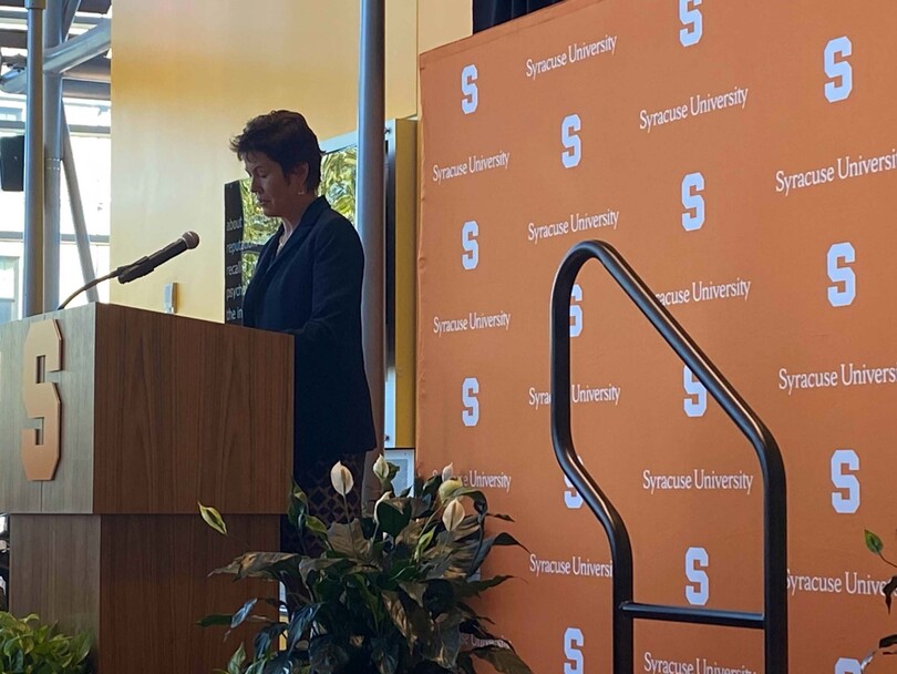 SU welcomes Provost Gretchen Ritter at ceremony Tuesday