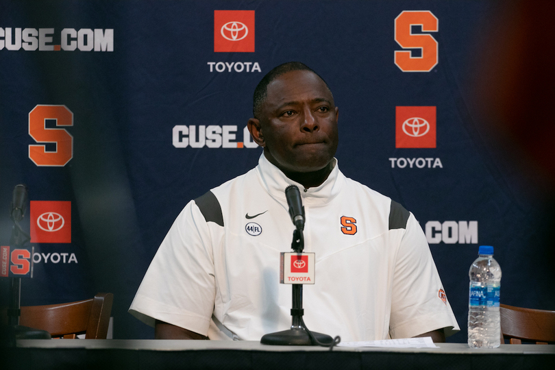 Dino Babers talks receivers, Virginia Tech miscues ahead of Boston College game