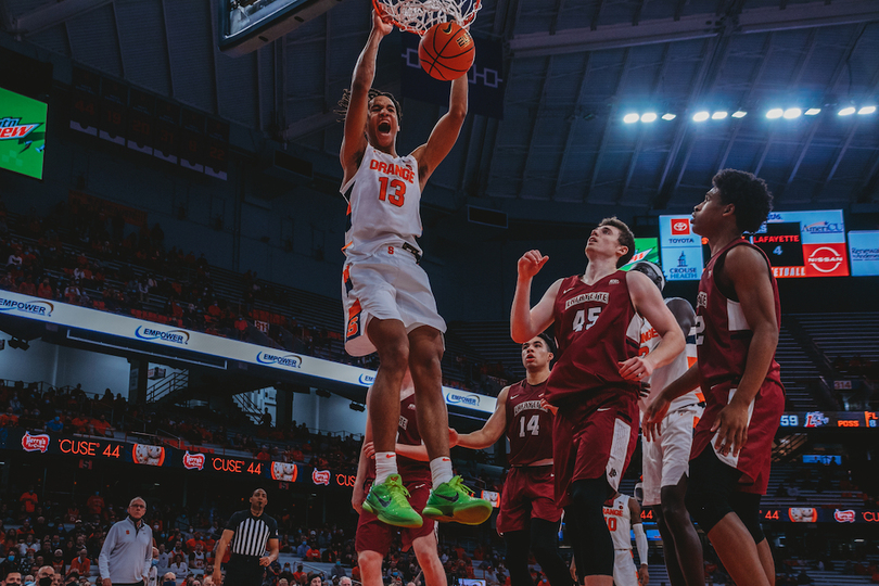 Syracuse’s new-look zone shuts down Lafayette in 97-63 season-opening win