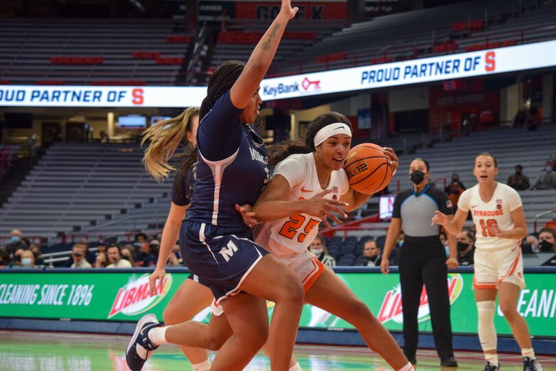 Syracuse leans on aggressive defense to stifle Monmouth 87-46