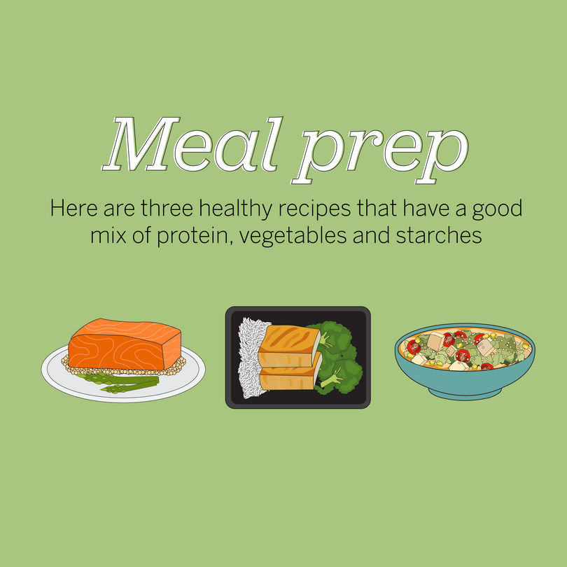 Use these healthy recipes to incorporate the &#8216;rule of threes&#8217; on your plate