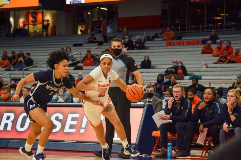 Observations from SU’s win vs. Colgate: Chrislyn Carr shines, press prevails