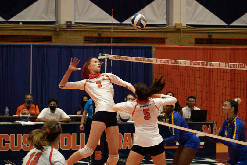 Syracuse’s Polina Shemanova, Marina Markova earn AVCA regional honors