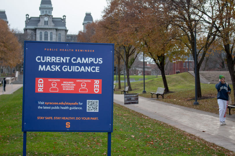 Students see SU&#8217;s COVID-19 protocols inconsistent, new AAUP survey finds