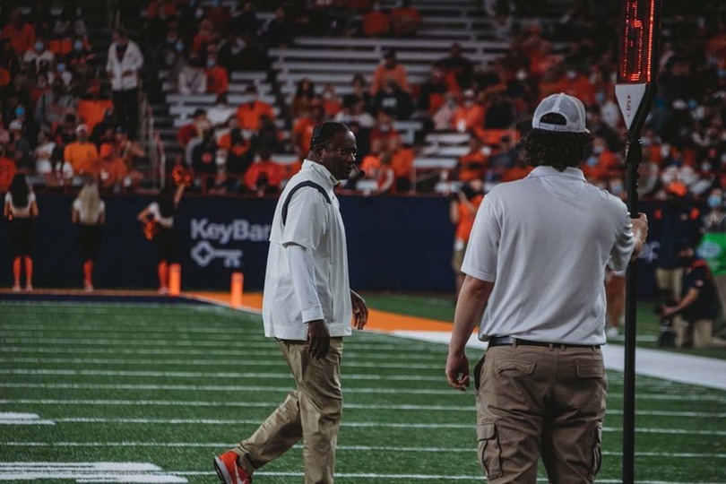 Syracuse head coach Dino Babers announces staff changes for 2022 season