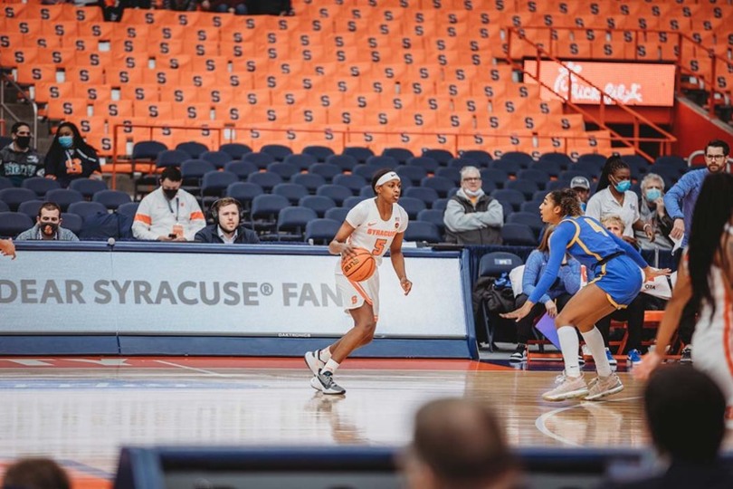 Teisha Hyman’s career-high 31 points lift Syracuse over Pittsburgh 67-65