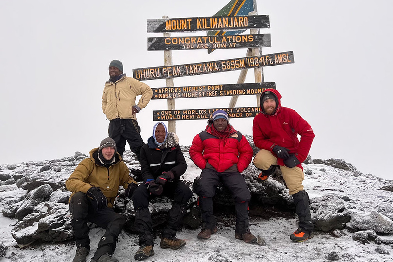 ‘Adrenaline junkie’ SU alum Clark Coffman details 7-day climb of Mount Kilimanjaro