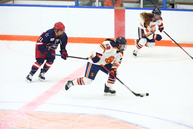 Abby Moloughney’s hat trick helps struggling Syracuse offense in semifinals win