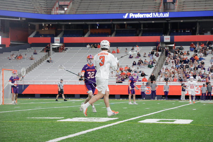 After near 3-year wait, Mikey Berkman is a mainstay in Syracuse’s attack